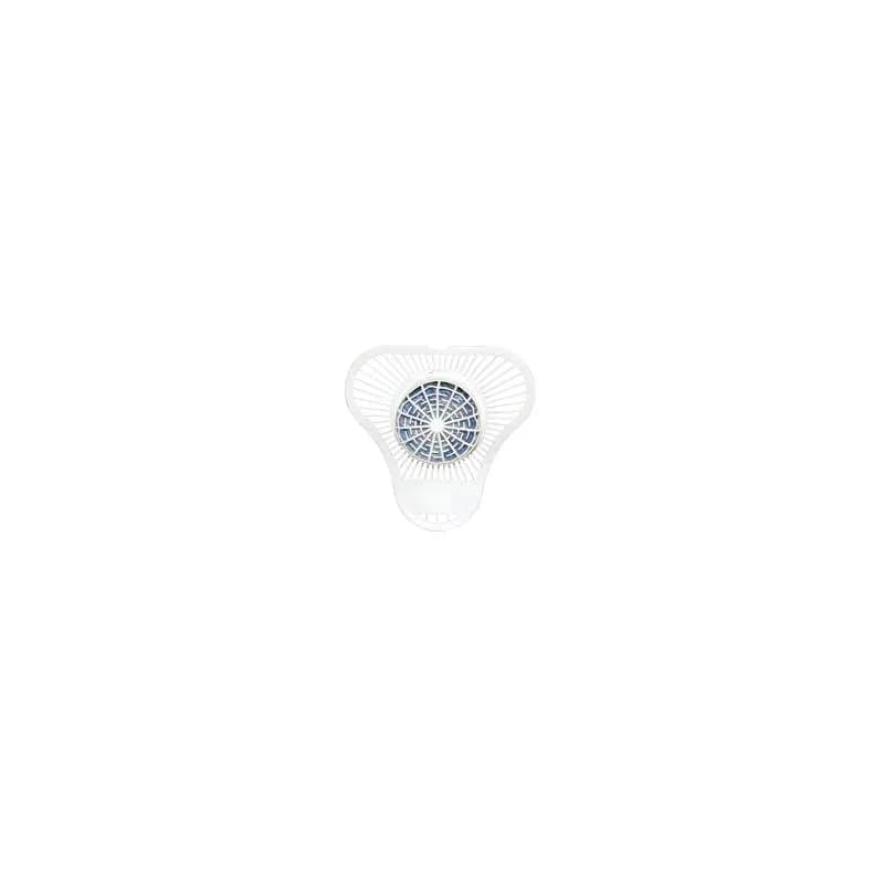 Urinal Screen Spice White Blue Non-Para With Blue Dye Indicator 12 Count/Box