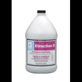 Xtraction II® Springtime Carpet Extraction Cleaner 1 GAL Heavy Duty Non-Caustic Alkaline Concentrate 4/Case