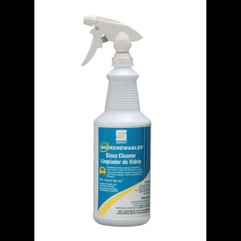 BioRenewables® Waterfall Glass Cleaner 1 QT Neutral RTU Bio-Based 12/Case