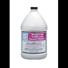 Bonnet & Traffic Lane Floral Carpet Cleaner Bonnet 1 GAL Alkaline Concentrate Fast Drying 4/Case