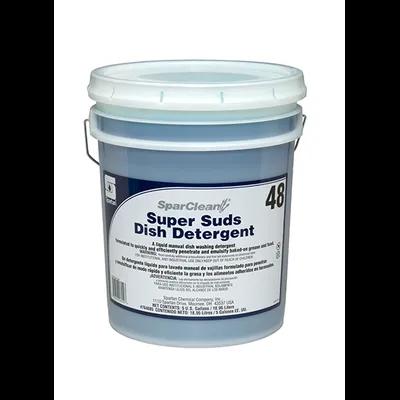 SparClean® Super Suds 48 Clean Scent Manual Dish Detergent 5 GAL Neutral 1/Pail