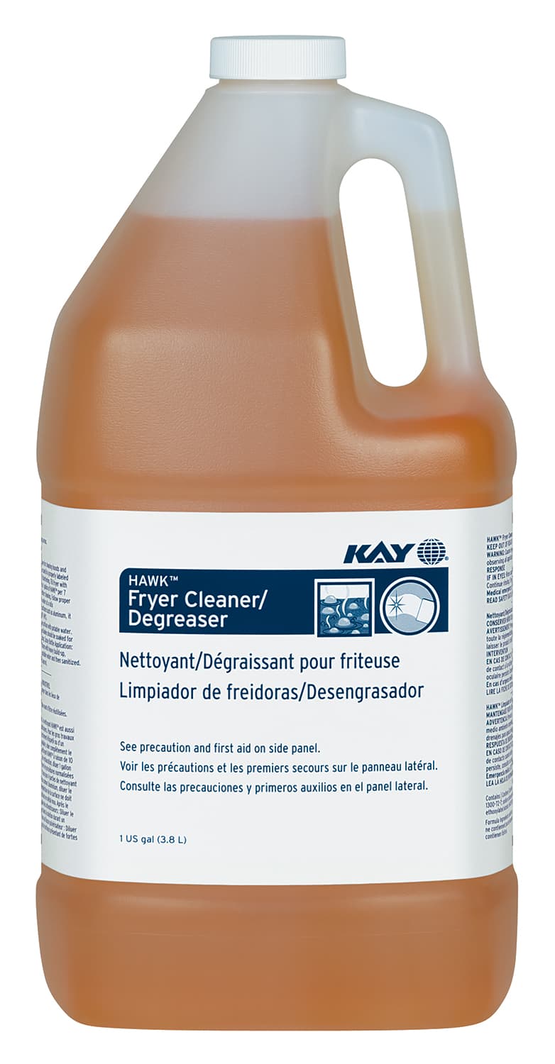 Hawk Fryer Cleaner Degreaser 1 GAL 4/Case