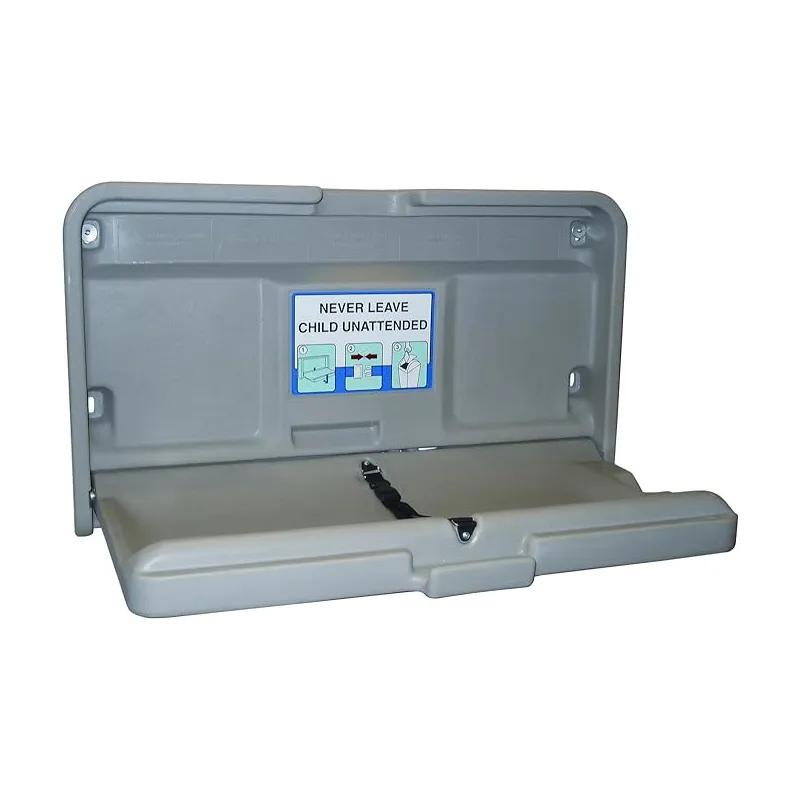 Impact® Baby Changing Station 35X20 IN Gray Plastic 1/Each