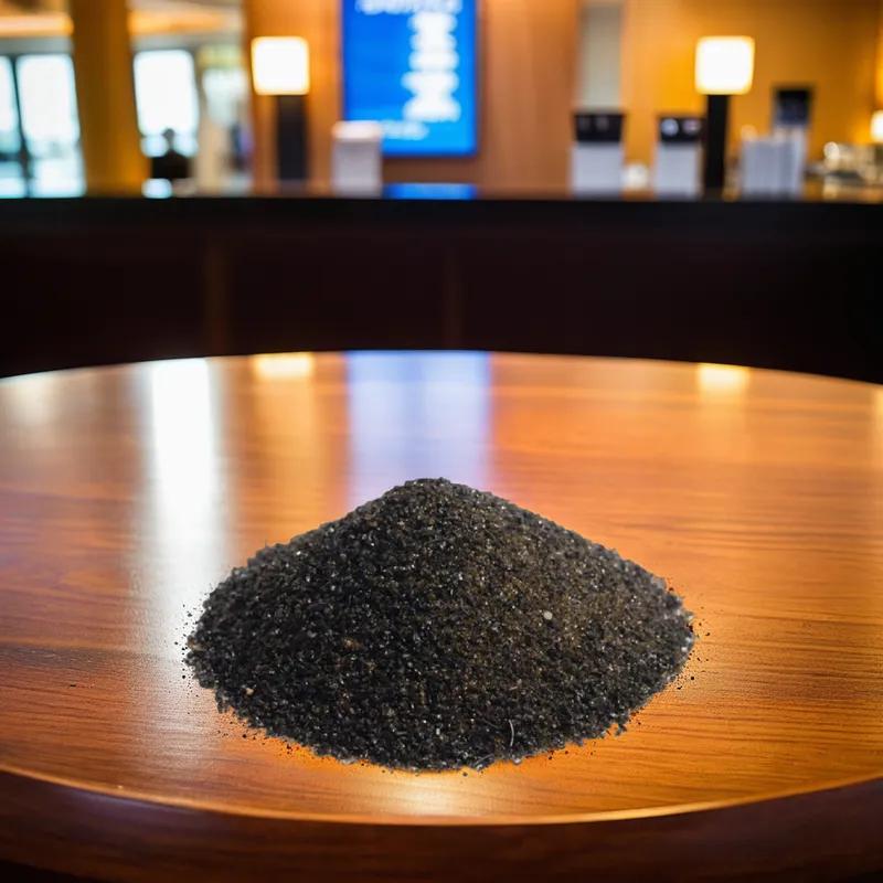 Ashtray Sand 100 LB Black 100/Pack