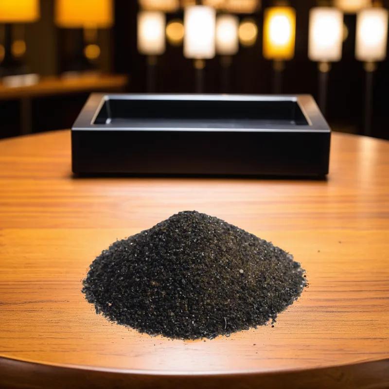 Ashtray Sand 100 LB Black 100/Pack