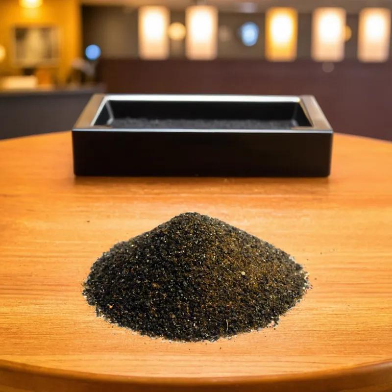 Ashtray Sand 100 LB Black 100/Pack