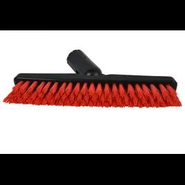 Grout & Tile Brush Plastic Black Red Swivel 1/Each