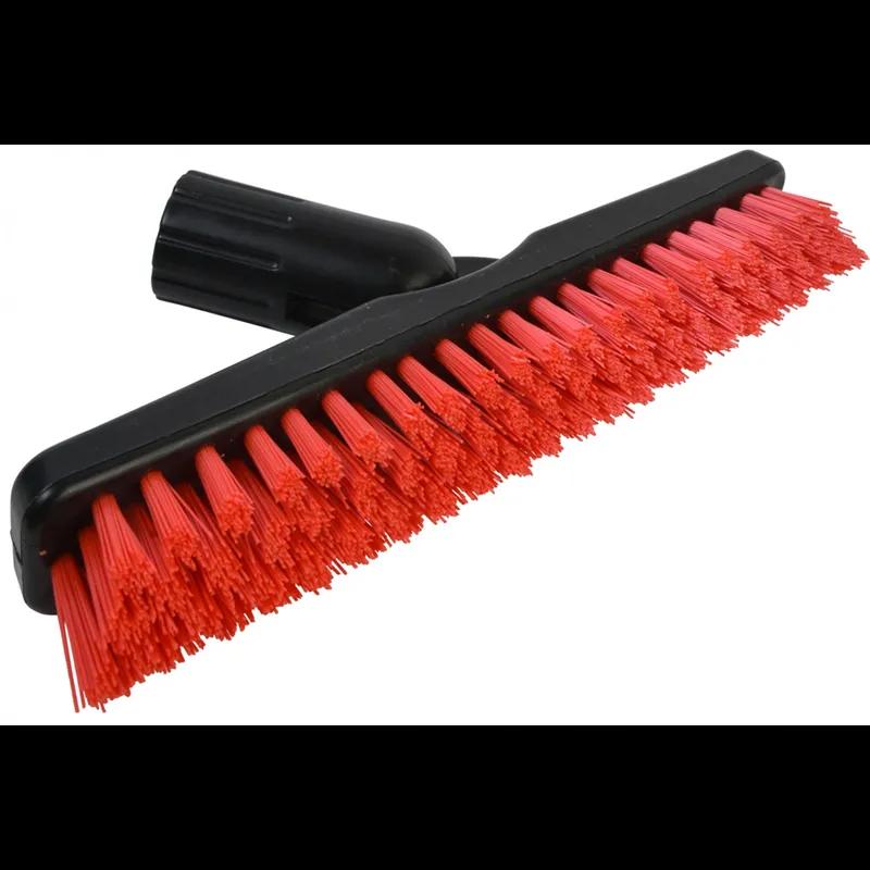 Grout & Tile Brush Plastic Black Red Swivel 1/Each