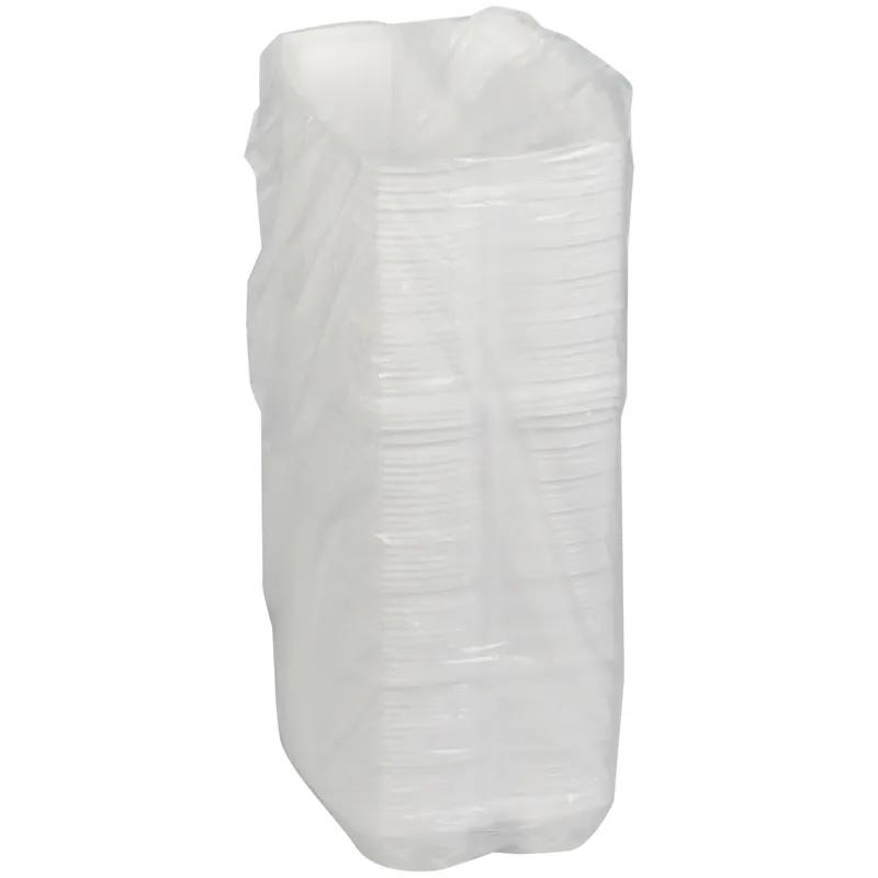 Hot Dog Take-Out Container Hinged 7.3X3X2 IN Polystyrene Foam White 504/Case