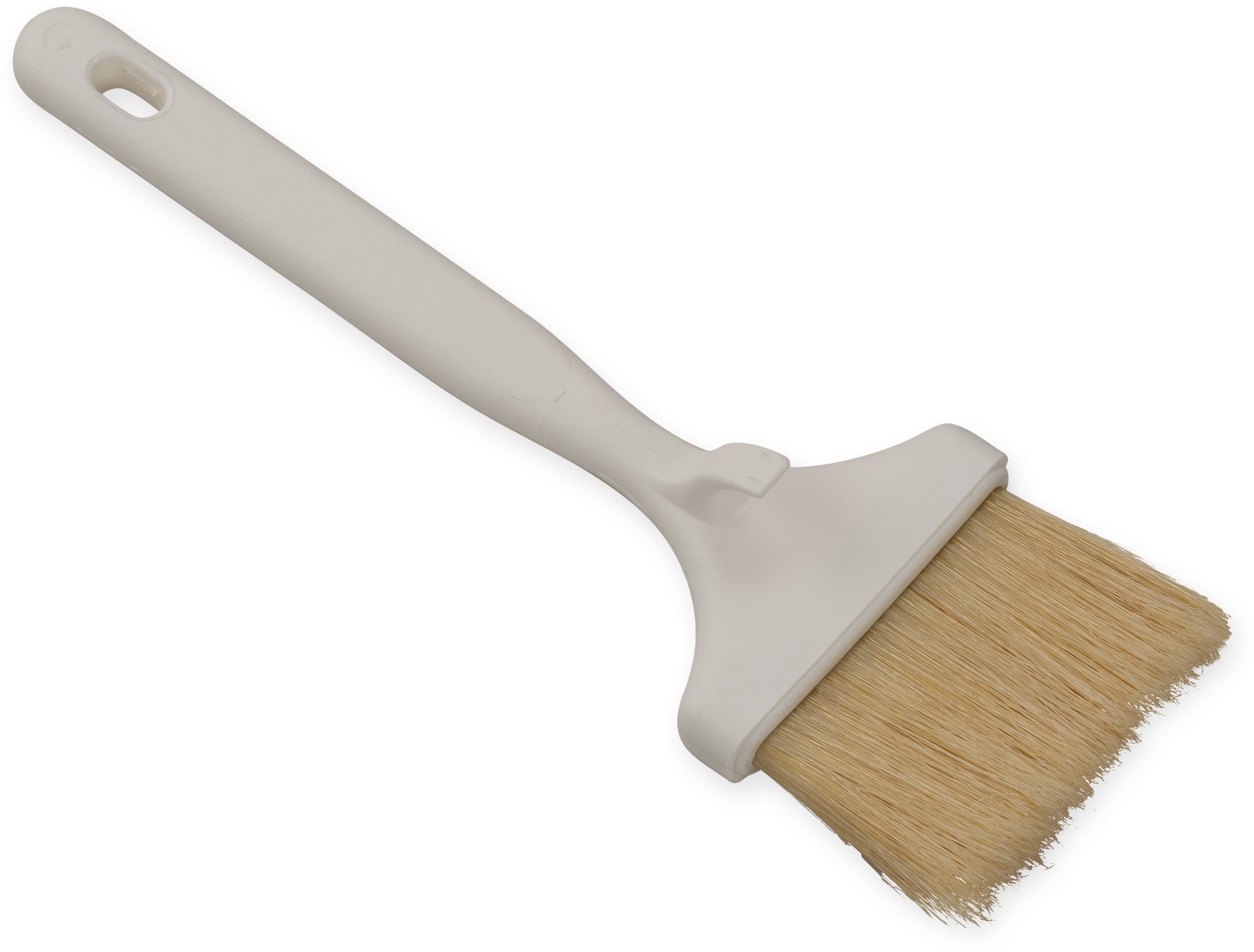 Pastry Brush 3 IN Boar Bristle Plastic White 1/Each