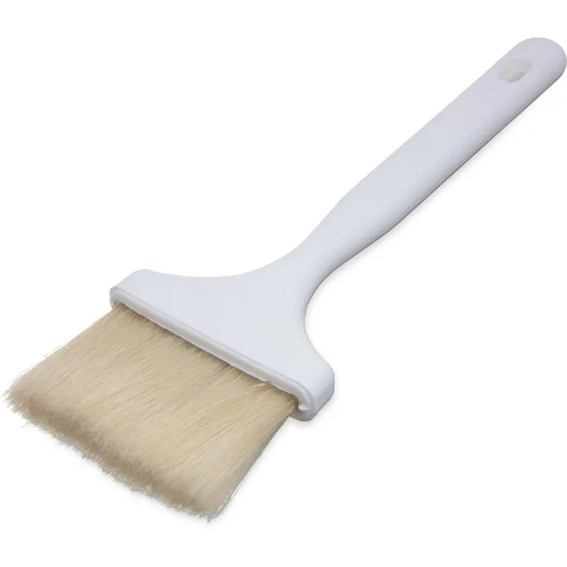 Pastry Brush 3 IN Boar Bristle Plastic White 1/Each