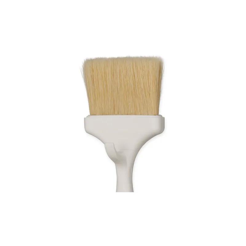 Pastry Brush 3 IN Boar Bristle Plastic White 1/Each