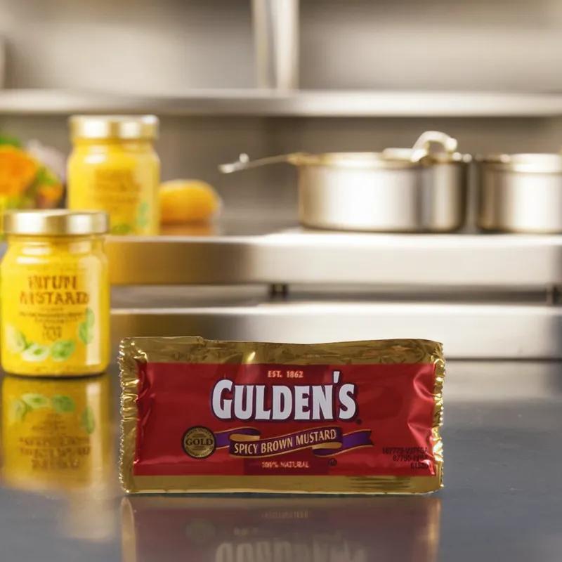 Spicy Mustard 0.32 OZ Single Packets 500/Case