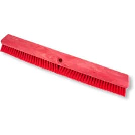 Sparta® Broom 24X3X3.50 IN Red PP Polyester 1/Each