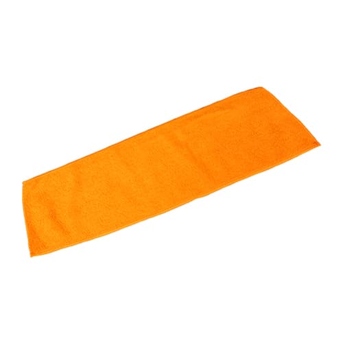 Impact® Mop Pad 18 IN Orange Polyester Disposable Finished Edge 1/Each