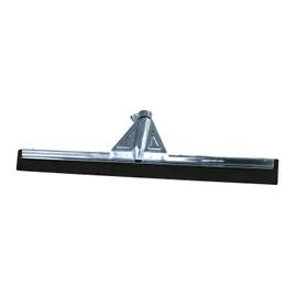 WaterWand™ Floor Squeegee Heavy Duty Steel Rubber Silver Black With 22IN Head 1/Each