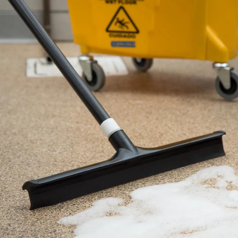 Sparta® Squeegee 20X1X3.50 IN Thermoplastic Rubber PP Black Single Blade 1/Each