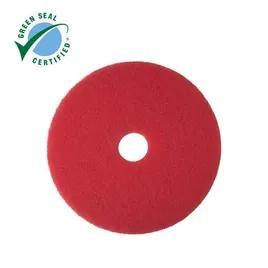 Niagara™ 5100N Buffing Pad 13 IN Red Synthetic Fiber 5/Case