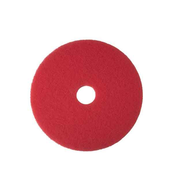 Niagara™ 5100N Buffing Pad 13 IN Red Synthetic Fiber 5/Case