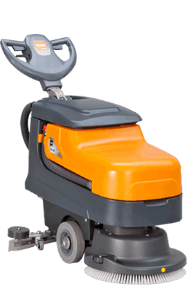 Taski® Auto Scrubber 17IN Includes (2) Batteries (1) Brush (1) Pad Driver & (2) TASKI® IntelliPads 1/Each