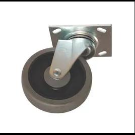 Caster For FG9T1500BLA & FG9T1600BLA Tilt Trucks 5 IN Rubber Metal Swivel 1/Each