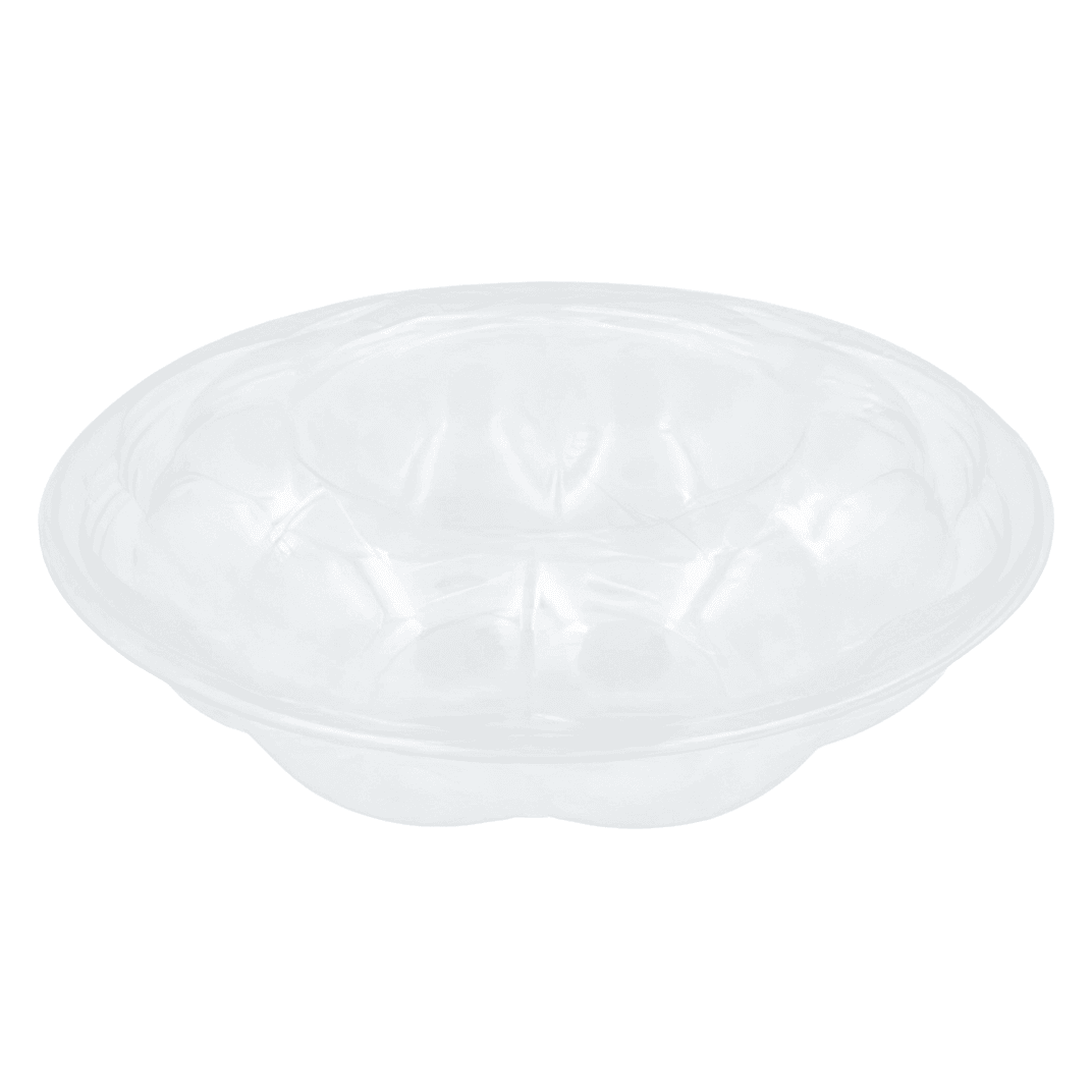 Victoria Bay Salad Bowl & Lid Combo With Dome Lid 18 OZ PET Clear Round Unhinged 150/Case