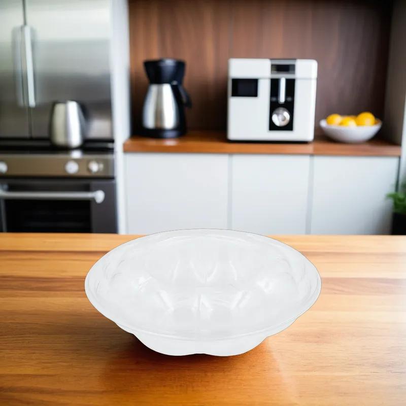 Victoria Bay Salad Bowl & Lid Combo With Dome Lid 18 OZ PET Clear Round Unhinged 150/Case