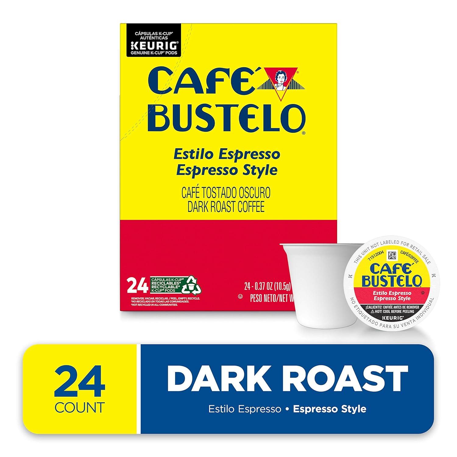 Café Bustelo Espresso Coffee Espresso K-Cup 24/Pack