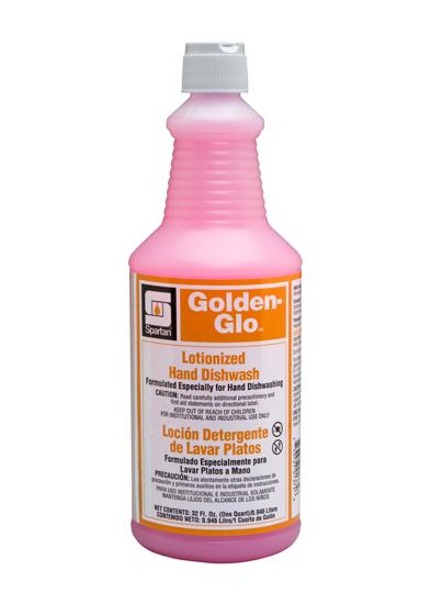 Golden-Glo Fresh Scent Dish Detergent Manual Dish Detergent 1 QT Neutral Lotionized Mild 12/Case