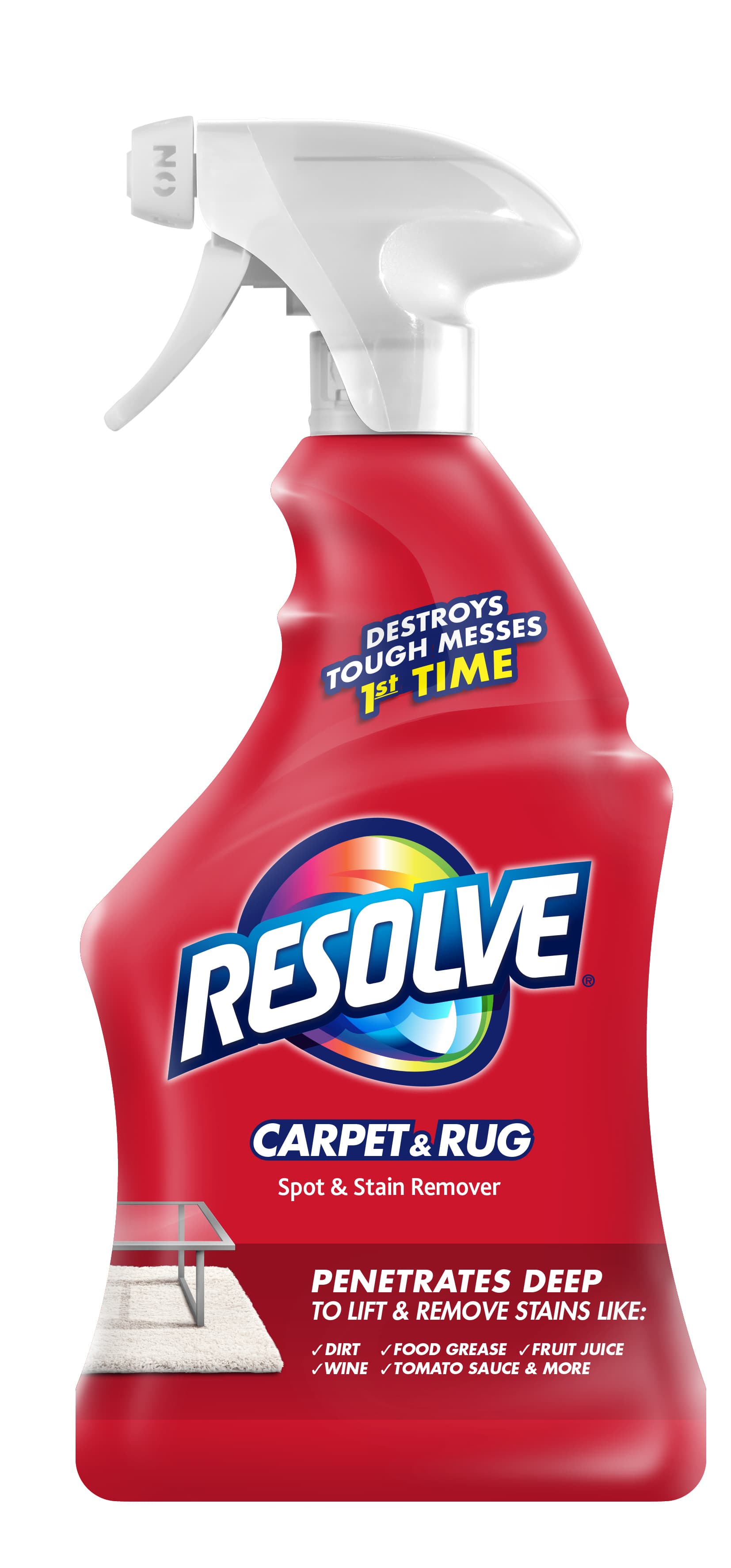 RESOLVE® Triple Oxi Advanced Carpet Cleaner Carpet Spotter 22 OZ 12/Case
