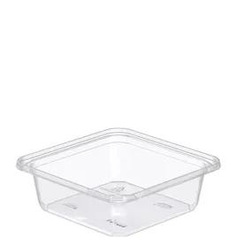 Dart® TamperGuard™ Deli Container Base 24 OZ PET Clear Square 75 Count/Pack 4 Packs/Case 300 Count/Case