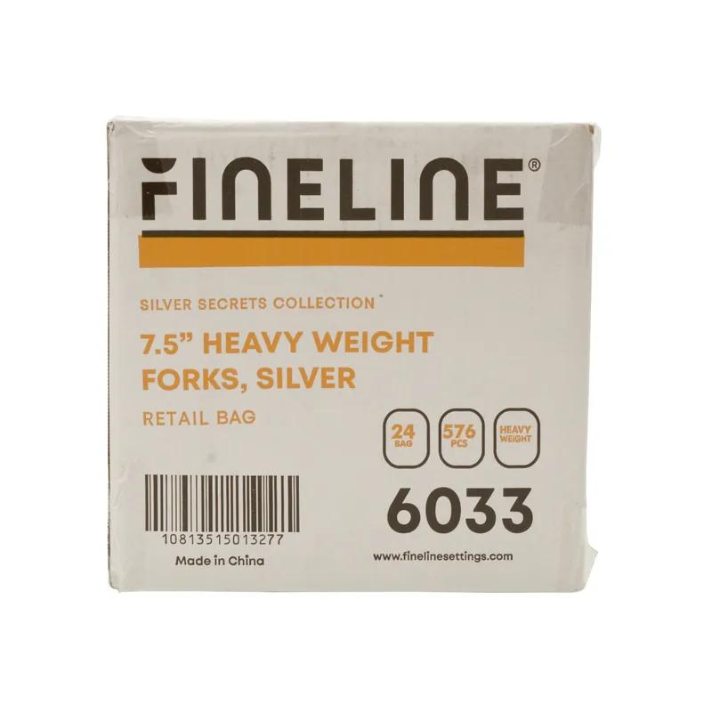 Silver Secrets Fork 7.5 IN PS Silver Heavyweight 576/Case