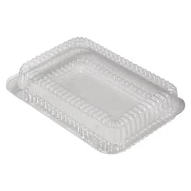 Essentials SureLock Bakery Hinged Container With Dome Lid 9.375X6.75X2.25 IN RPET Clear Rectangle 300/Case