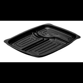 Take-Out Container Base PET Black Rectangle 600/Case