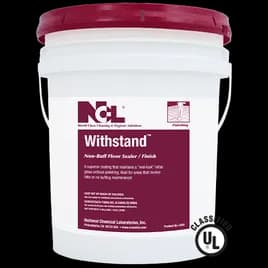 WITHSTAND Floor Sealer & Finish 12X12X15 IN 5 GAL RTU Pure Acrylic Polymers 1/Pail