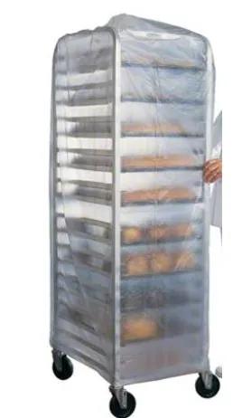 Victoria Bay Bun Pan Bag Roll 52X80 IN High-Density Polyethylene (HDPE) 16MIC Clear 50/Case