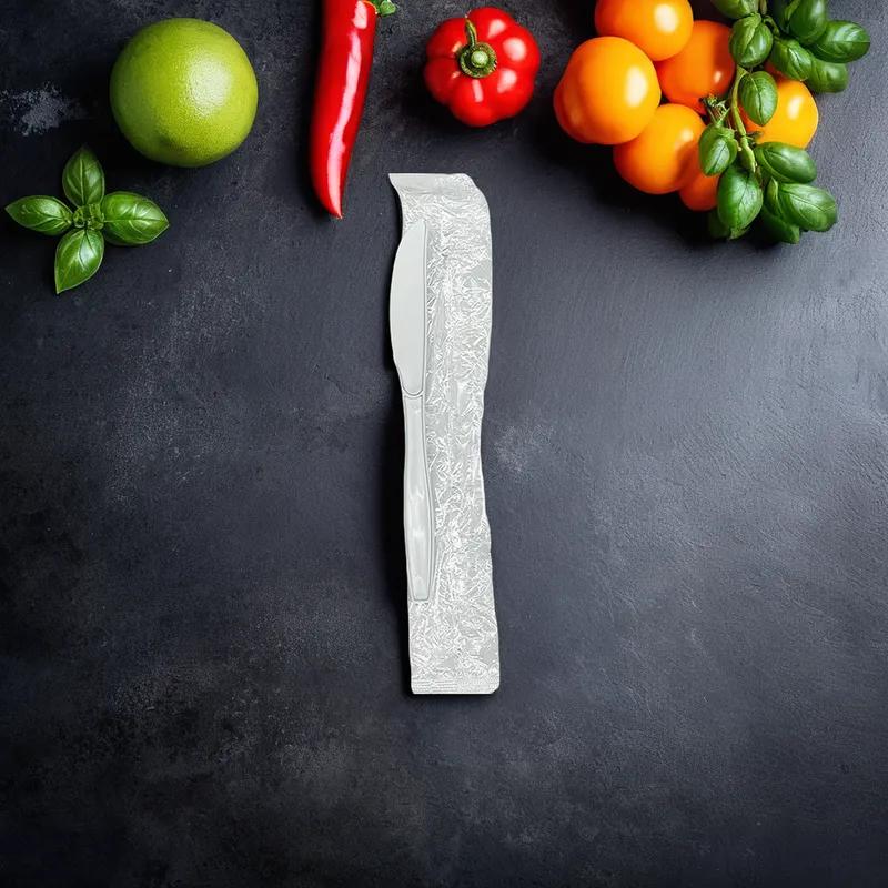 Victoria Bay Knife PP White Medium Weight Individually Wrapped 1000/Case