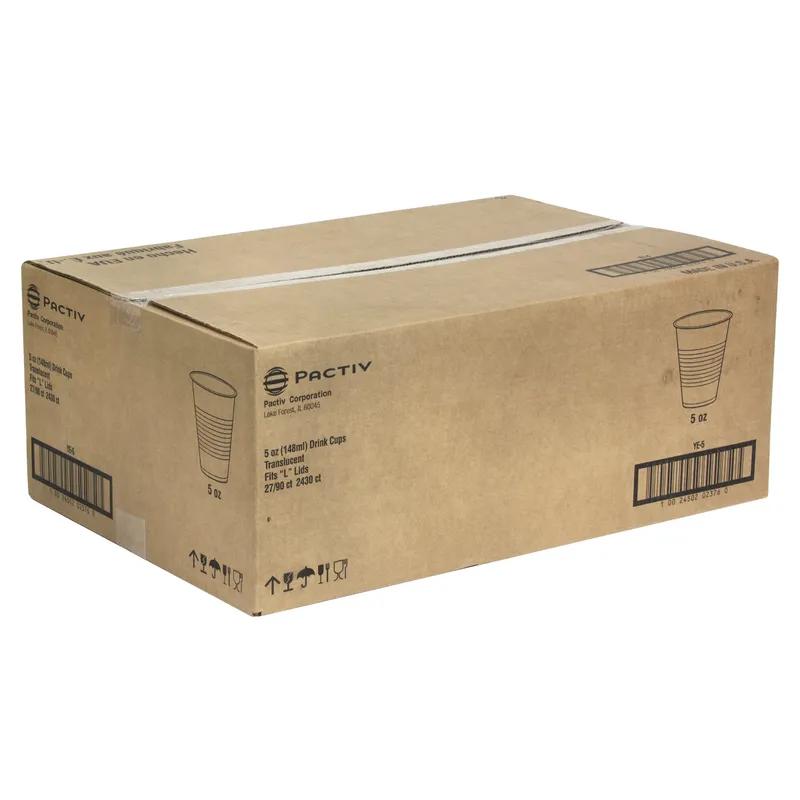 Cold Cup 5 OZ HIPS OPS Translucent 2520/Case