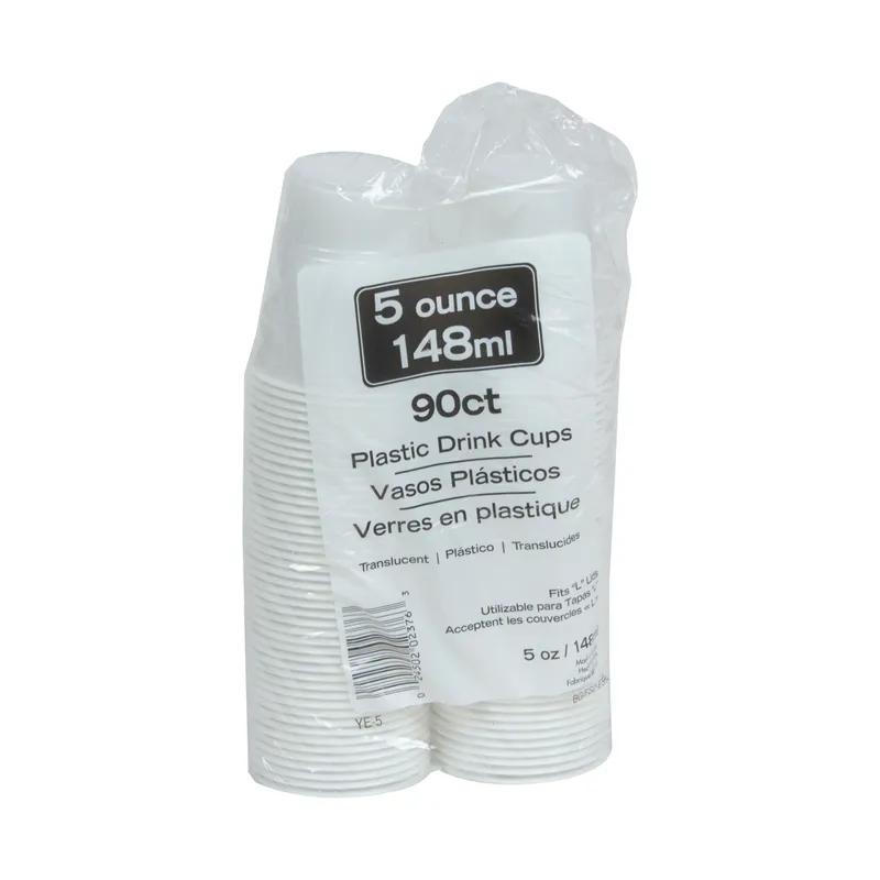 Cold Cup 5 OZ HIPS OPS Translucent 2520/Case