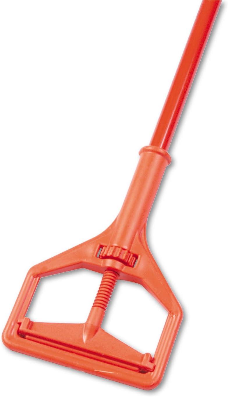 Impact® Mop Handle 64 IN Blue Fiberglass Plastic Screw On Clamp Style Janitor Style 1/Each