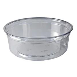 Recycleware® Deli Container Base 8 OZ RPET Clear Round 500/Case