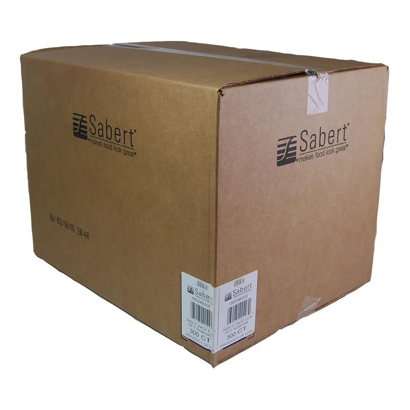 Bowl Medium (MED) 24 OZ 7.5X7.5X1.63 IN PET Clear Square 300/Case