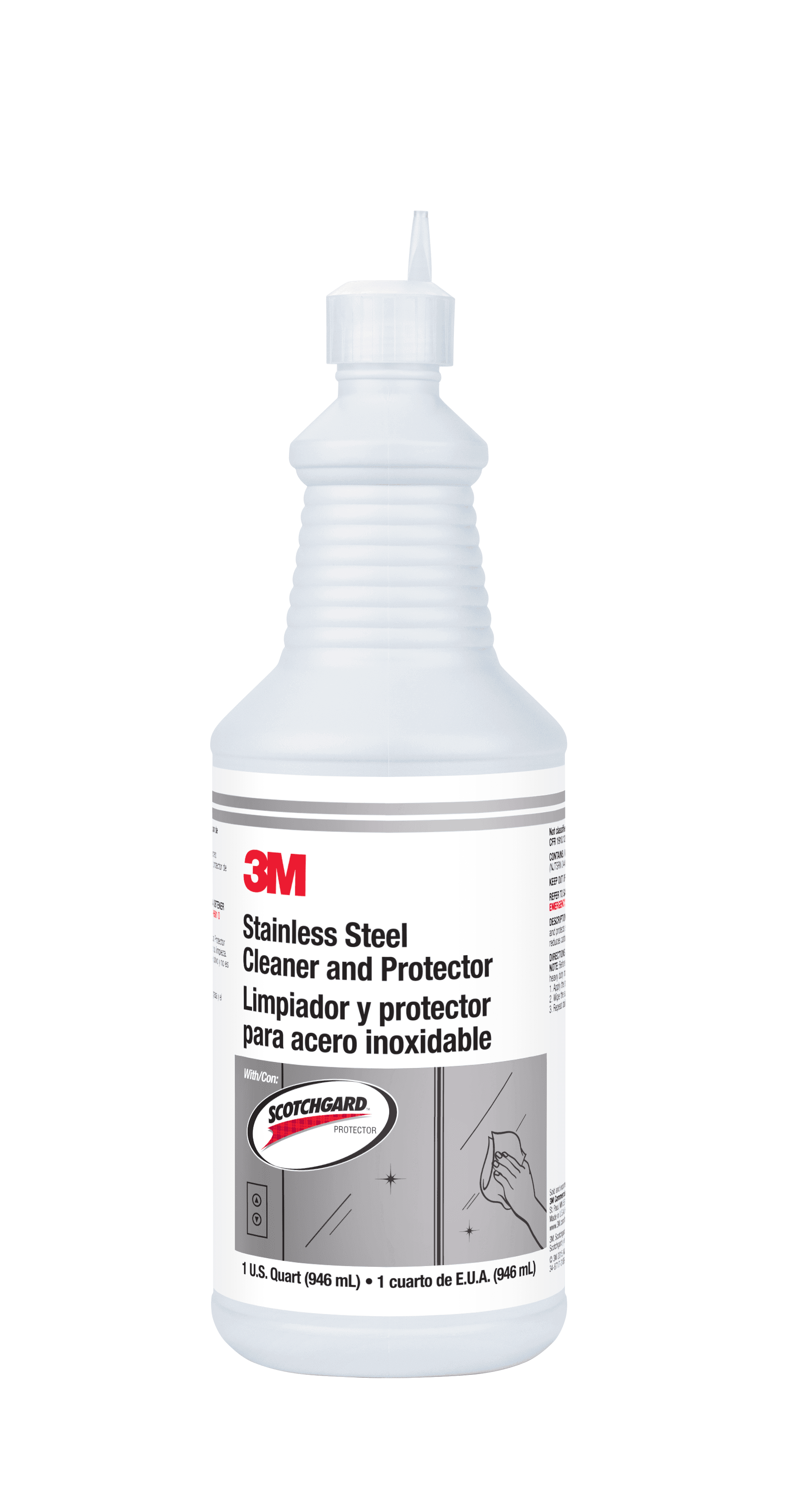 3M™ Stainless Steel Cleaner & Protectant 32 FLOZ RTU No Rinse 6/Case