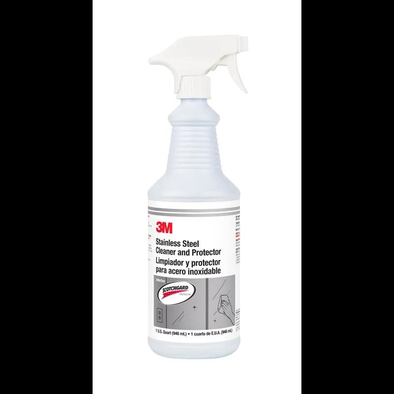 3M™ Stainless Steel Cleaner & Protectant 32 FLOZ RTU No Rinse 6/Case
