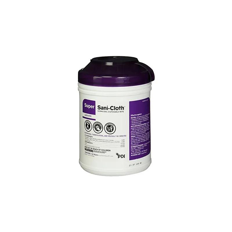 Super Sani-Cloth® Disinfectant Wipe 160 Count/Pack 12 Packs/Case 1920 Count/Case