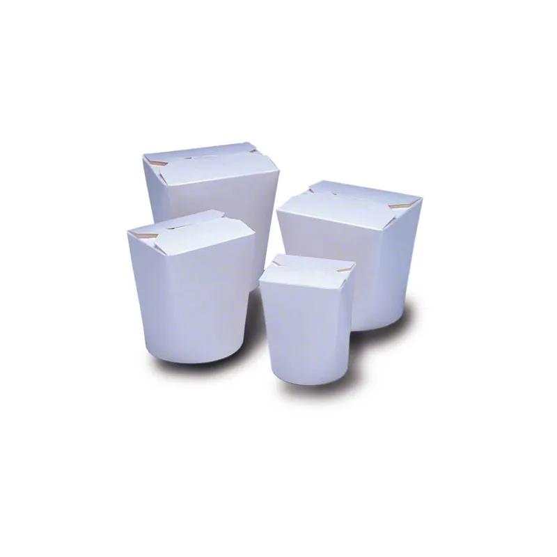 Bio-Plus View® Food Pail 12 OZ 3.25X3 IN Paper White Round 500/Case