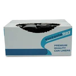 Victoria Bay Can Liner 40X48 IN HDPE 12MIC 25 Count/Pack 10 Packs/Case 250 Count/Case