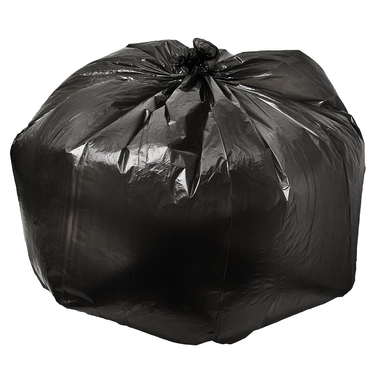 Victoria Bay Can Liner 43X48 IN Black Plastic 16MIC 200/Case