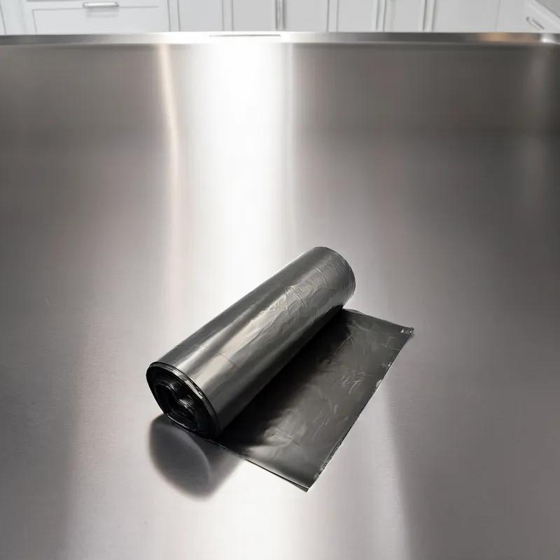 Can Liner 33X30X69 IN 95 GAL Black Plastic 3MIL Super Heavy Roll 50/Roll