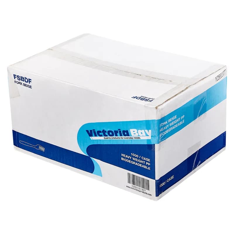 Victoria Bay Fork Beige Heavy Duty 1000/Case